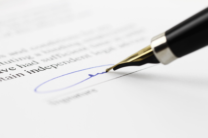 Podpis notariusza